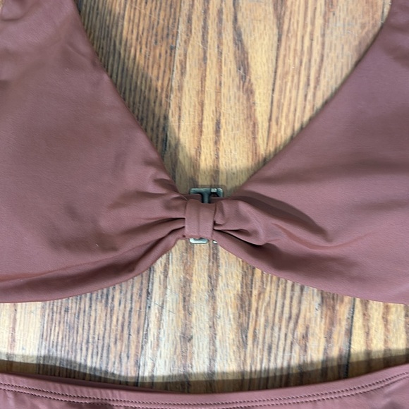 Andie Bikini Set Amor Top Bikini Bottom Sequoia size S NWT/NWOT - Picture 4 of 9